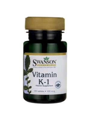 Vitamin K 1 100 mcg. 100 tablets
